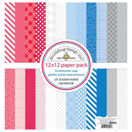 Doodlebug Design- Hometown USA Petite Print Assortment