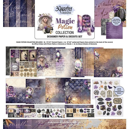 3Quarter Designs- Magic Potion Scrapbook Collection