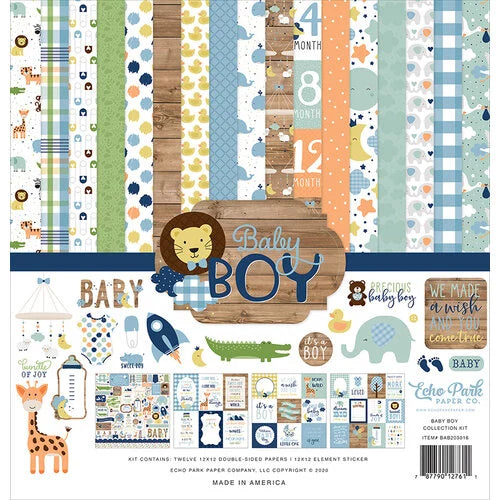 Echo Park - Baby Boy Collection Kit
