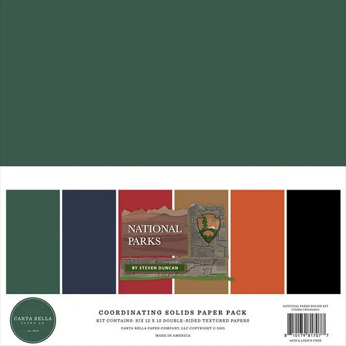 Carta Bella - National Parks Coordinating Solids