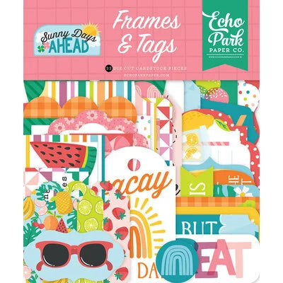 Echo Park- Sunny Days Ahead- Frames and Tags