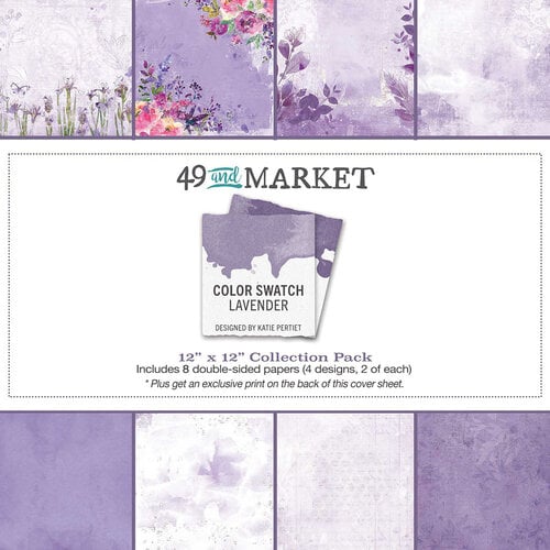 49 & Market- Color Swatch- Lavender 12x12 Collection Pack