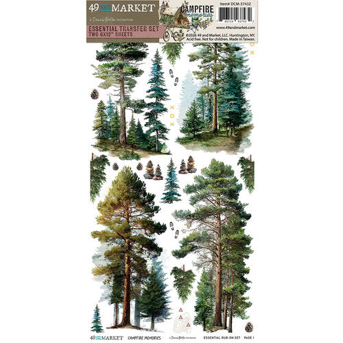 49 & Market - Campfire Memories Essential Transfer Sheet