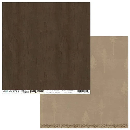 49 & Market - Timber & Tweed - Solids #2 12x12