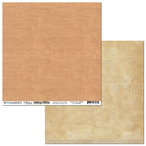 49 & Market - Timber & Tweed - Solid #3 12x12