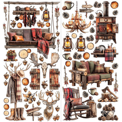 49 & Market - Timber & Tweed - Laser Cut Elements