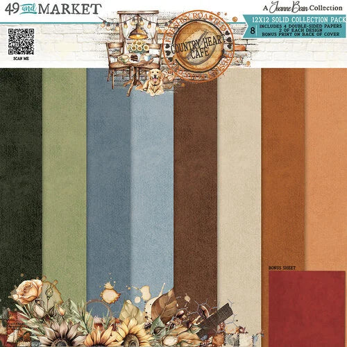 49 & Market - Country Heart Cafe Solids Collection