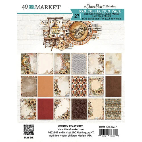 49 & Market - Country Heart Cafe 6x8 Collection