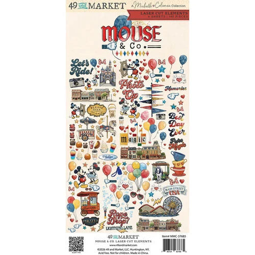 49 & Market - Mouse & CO Laser Cut Elements