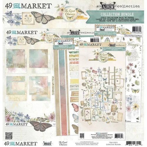 49 & Market - The Quiet Observer Collection Bundle with Patch