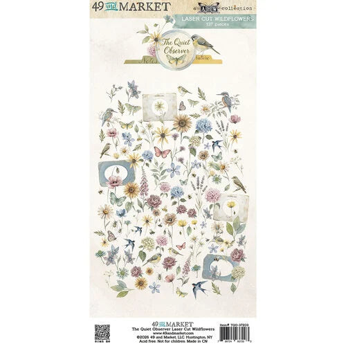 49 & Market - The Quiet Observer Laser Cut Wildflowers