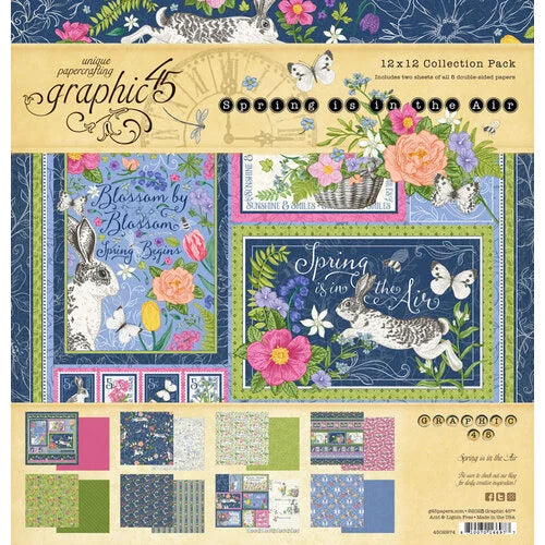 Graphic 45 - Spring Is In The Air 12x12 Collection Pack