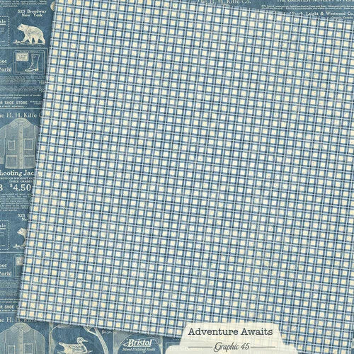 Graphic 45 - Outdoor Catalogue 12x12 Paper