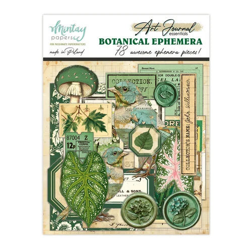Mintay Papers - Art Journal Essentials - Botanical Ephemera