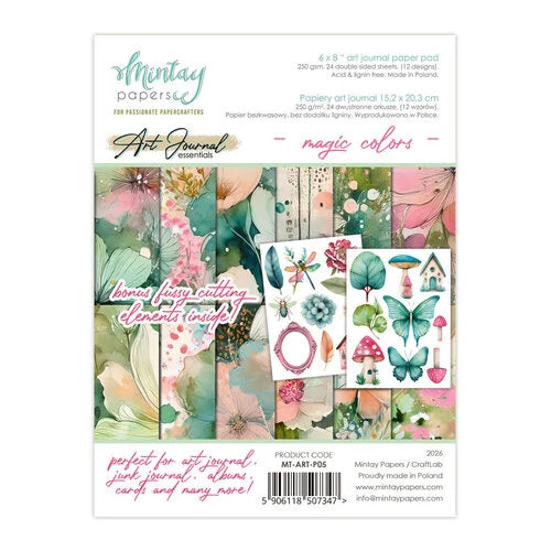 Mintay Papers - Art Journal Essentials - Magic Colors