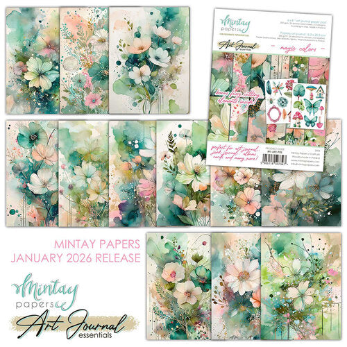 Mintay Papers - Art Journal Essentials - Magic Colors