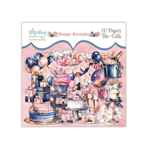 Mintay Papers-Happy Birthday- Die Cuts