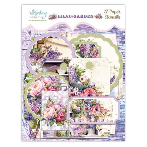 Mintay Papers-Lilac Garden- Paper Elements