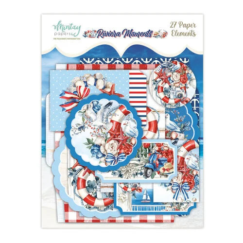 Mintay Papers - Riviera Moments - Paper Elements