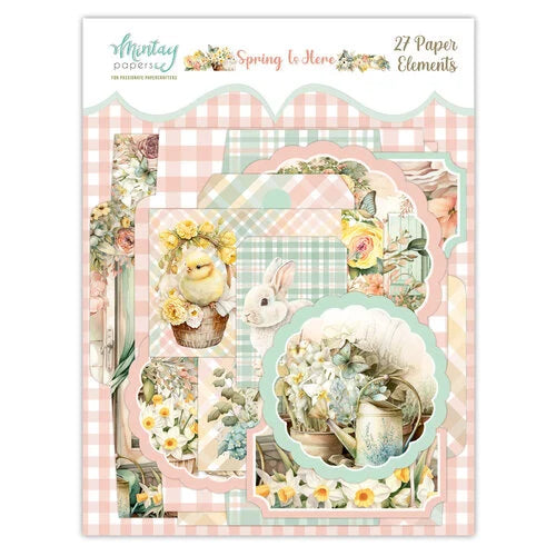 Mintay Papers- Spring Is Here Paper Elements