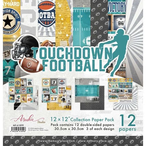 Memory Place - Touchdown Football 12x12 Collection
