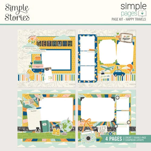 Simple Stories - Simple Pages - Happy Travels