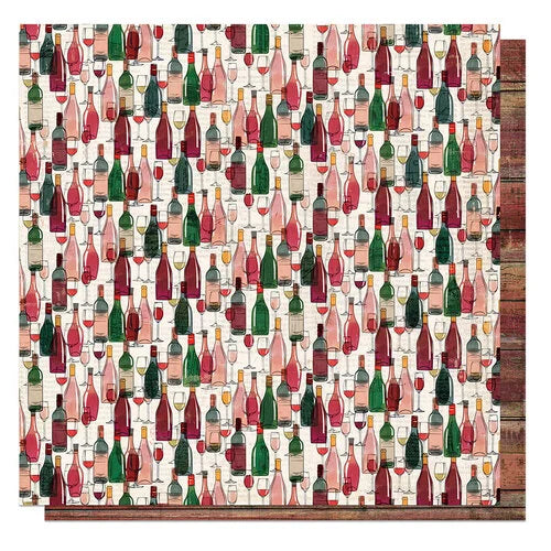 Photoplay - Wine Tasting 12x12 Paper