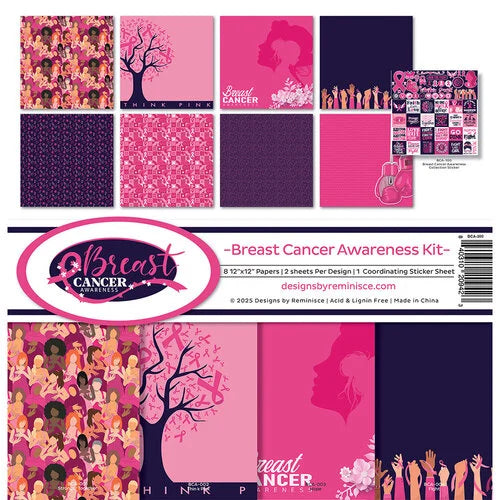 Designs By Reminisce - Breast Cancer Awareness Kit