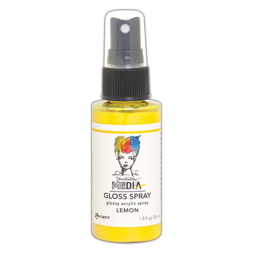 Dina Wakley- Gloss Spray- Lemon