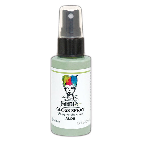 Dina Wakley- Gloss Spray- Aloe