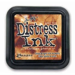 Distress Ink- Vintage Photo