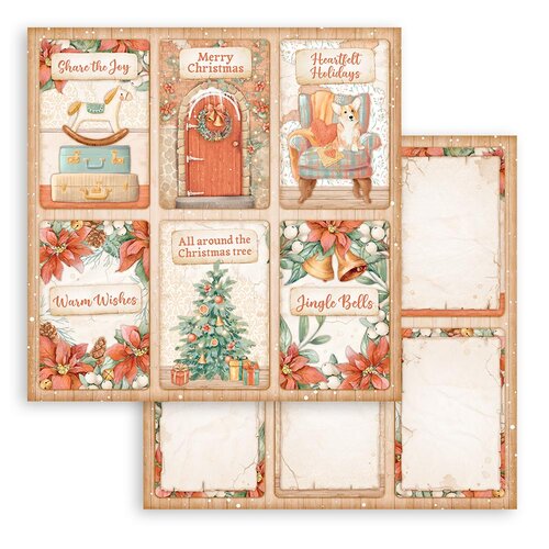 Stamperia-All Around Christmas -12x12 Paper Pad