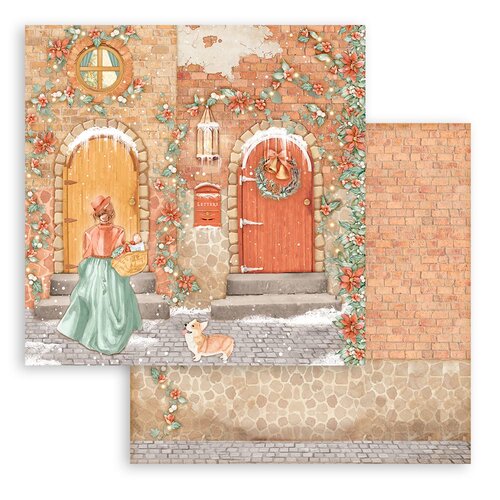 Stamperia-All Around Christmas -12x12 Paper Pad