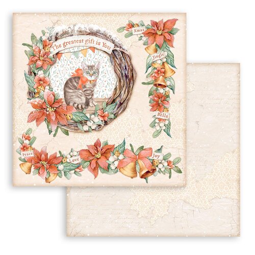 Stamperia-All Around Christmas -12x12 Paper Pad