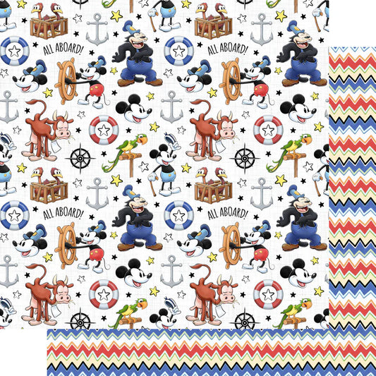 SSC - Willie & Friends 12x12 Double-Sided Paper