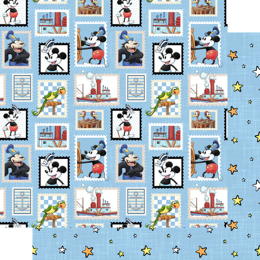 SSC - Steamboat Stamps 12x12 Double-Sided Paper