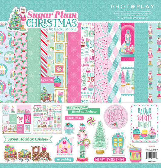 Photoplay- Sugar Plum Christmas 12x12 Paper Pack