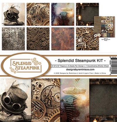 Designs By Reminisce - Splendid Steampunk Collection Kit