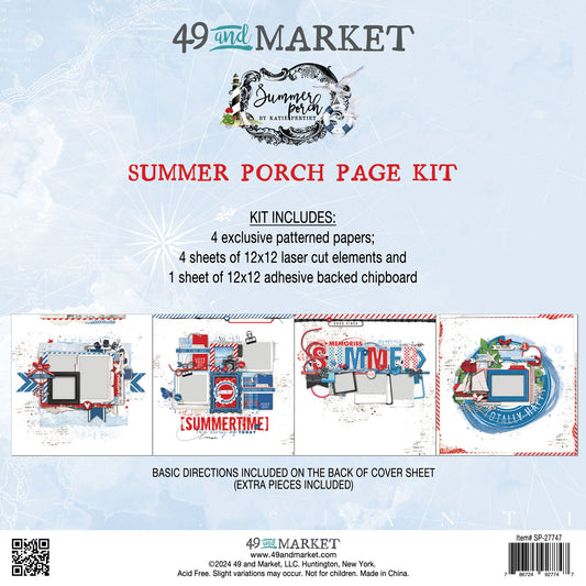 49 & Market- Summer Porch Page Kit