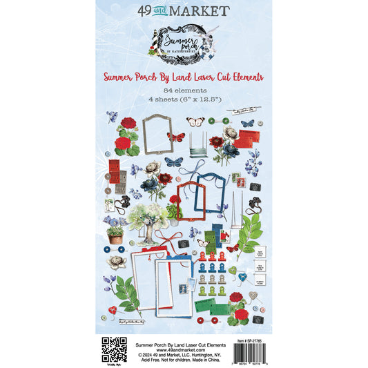 49 & Market - Summer Porch - By Land Laser Cut Elements