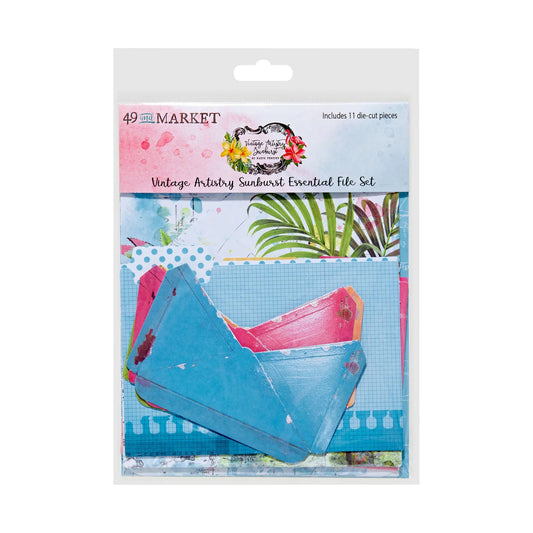 49 & Market- Vintage Artistry Sunburst Essential File Set