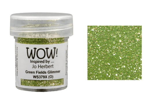 WOW! Embossing Powder- Green Field Glimmer