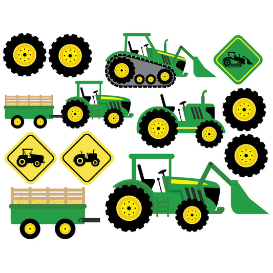 SSC - Tractor Time 12x12 Scrapbook Paper and Embellishment Kit
