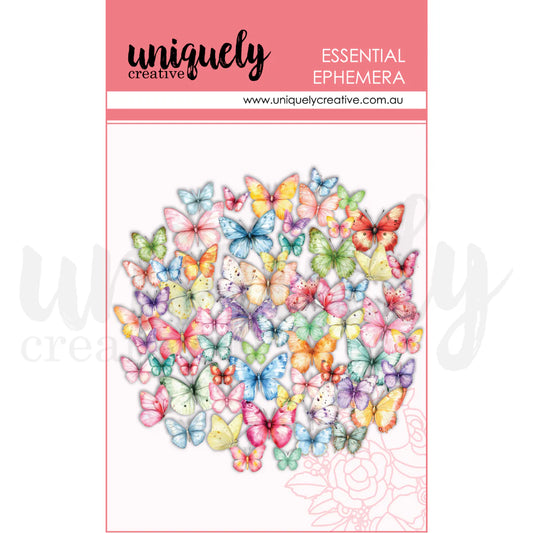 Uniquely Creative - Essential Ephemera Colorful Butterflies