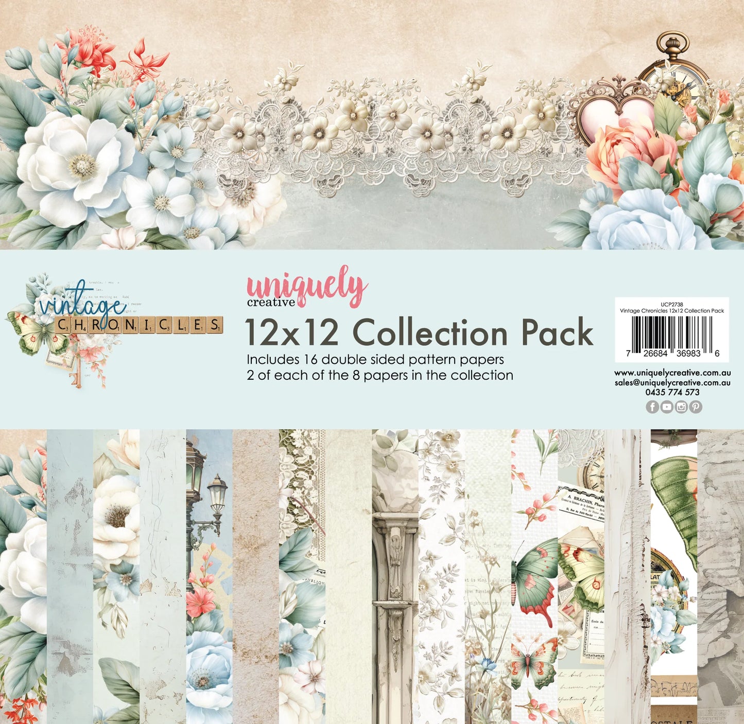 Uniquely Creative- Vintage Chronicles Collection Pack