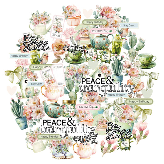 Uniquely Creative - Tea & Tranquility Creative Cuts