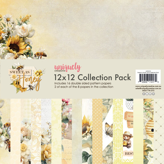 Uniquely Creative - Sweet As Honey 12x12 Collection Pack