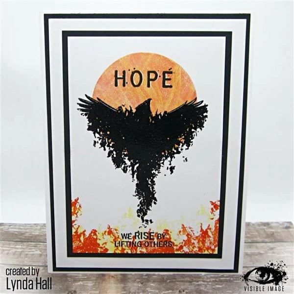 Visible Image - Phoenix Rising - A6 Clear Photopolymer Stamp