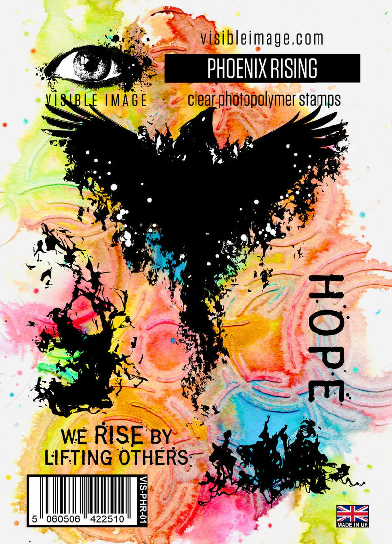 Visible Image - Phoenix Rising - A6 Clear Photopolymer Stamp