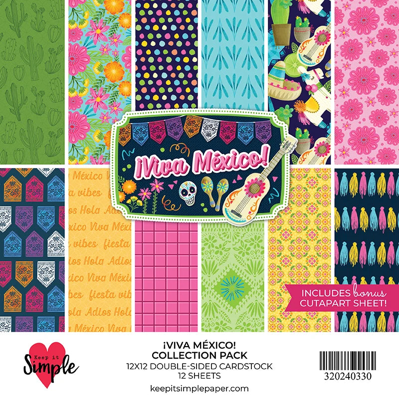 Keep It Simple - Viva Mexico 12x12 Collection Pack